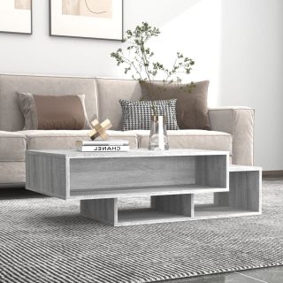 kohvilaud, hall Sonoma tamm, 105 x 55 x 32 cm, tehispuit