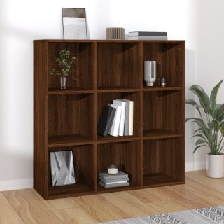 raamatukapp, pruun tamm, 98 x 29 x 97,5 cm