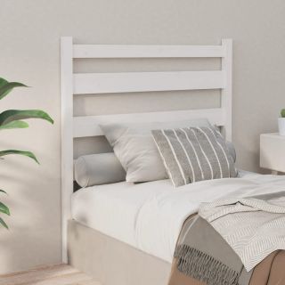 изголовье, белое, 106 x 4 x 100 см, сосна