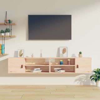 seinakapid 2 tk, 80 x 30 x 30 cm, männipuit