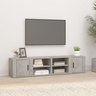 telerikapid 2 tk, betoonhall, 80 x 31,5 x 36 cm, tehispuit