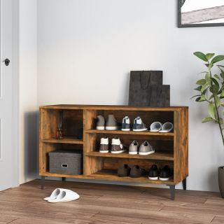 kingakapp, suitsutatud tamm, 102 x 36 x 60 cm, tehispuit