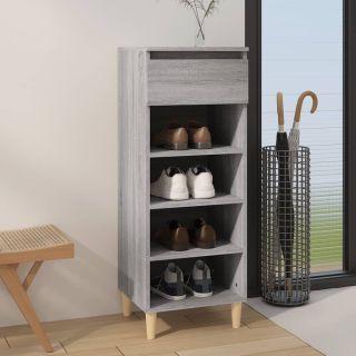 kingakapp, hall Sonoma tamm, 40x36x105 cm, tehispuit