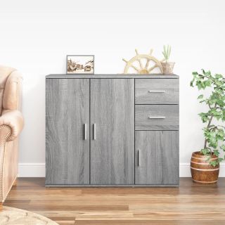 puhvetkapp, hall Sonoma tamm, 91 x 29,5 x 75 cm, tehispuit