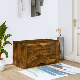seinale kinnitatav kingakapp, suitsutatud tamm, 70 x 35 x 38 cm