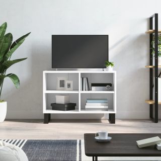 telerikapp, valge, 69,5 x 30 x 50 cm, tehispuit