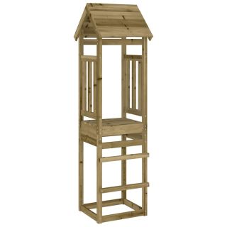 игровая башня, 52,5 x 46,5 x 206,5 см, пропитанная сосна