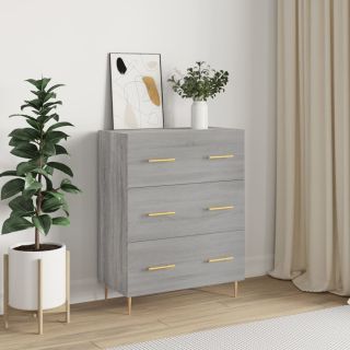 puhvetkapp, hall, Sonoma tamm, 69,5 x 34 x 90 cm, tehispuit