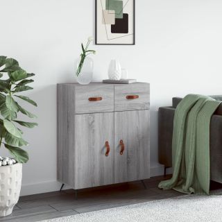 puhvetkapp, hall, Sonoma tamm, 69,5 x 34 x 90 cm, tehispuit