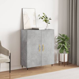 puhvetkapp, betoonhall, 69,5 x 34 x 90 cm, tehispuit
