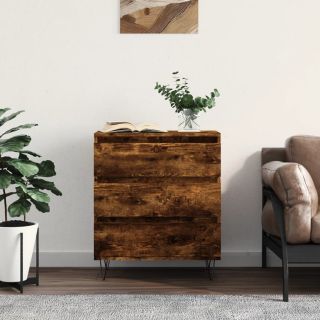 puhvetkapp, suitsutatud tamm, 60x35x70 cm, tehispuit