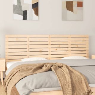 seinale kinnitatav voodipeats, 166x3x63 cm, männipuit