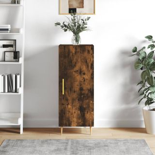 puhvetkapp, suitsutatud tamm, 34,5 x 34 x 90 cm, tehispuit