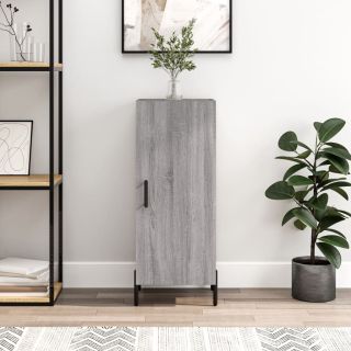 puhvetkapp, hall Sonoma tamm, 34,5x34x90 cm, tehispuit