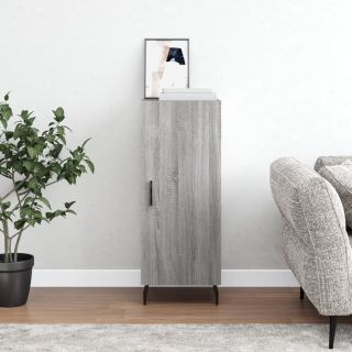 puhvetkapp, hall Sonoma tamm, 34,5x34x90 cm, tehispuit