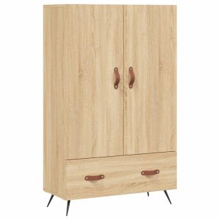 kõrge kapp, Sonoma tamm, 69,5 x 31 x 115 cm, tehispuit