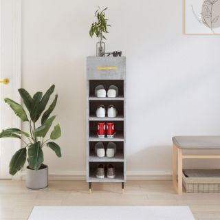 jalatsikapp, betoonhall, 30 x 35 x 105 cm, tehispuit