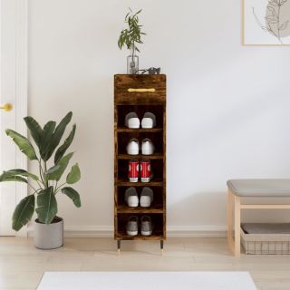 jalatsikapp, suitsutatud tamm, 30 x 35 x 105 cm, tehispuit