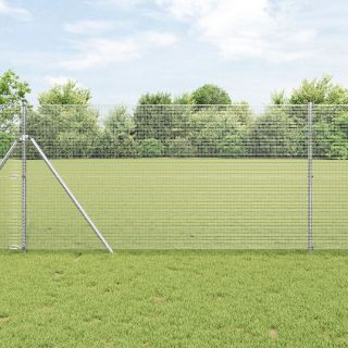 Keevistraadi aed 7 posti ja 1.4x10 m galvaniseeritud teras