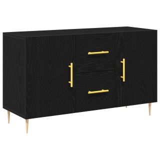 Kõrge must tammepuidust külmlauas 100x36x60 cm