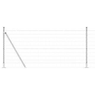 Euro Aed 7 Flange Postiga 1x10 m Kuumtöödeldud Teras