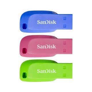 MEMORY DRIVE FLASH USB2 16GB/3PCS SDCZ50C-016G-B46T SANDISK
