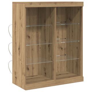 LED-tuledega külglaud Artisan tamme 41x37x100 cm
