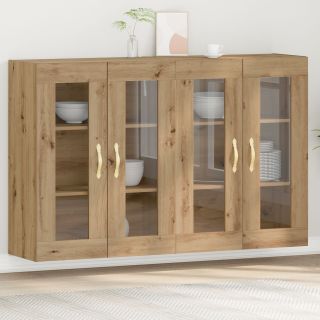Seinariiulid 2 tk Kunstlik tamm 69,5x34x90 cm Tehispuust