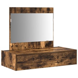 Seinale Paigaldatav Riidestool Suitsutatud Tamm 83x40x70 cm