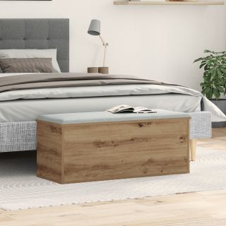 Ladustamisbox Artisan Oak 90x35x35 cm Töödeldud Puit