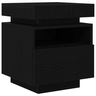Öökapp LED-valgusega Must Tamme 40x39x48,5 cm