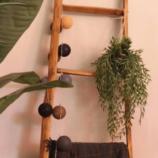 Emerald kunsttaim rippuv bambuspõõsas potis, 50 cm