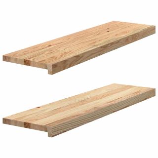 aknalauad 2 tk, 90 x 30 x 2cm, töötlemata tammepuit