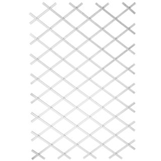 Садовая решетка Nature 50 x 150 см, ПВХ, белая