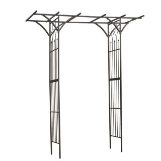 Nature aiakaar, metall, 114 x 66 x 232 cm, must