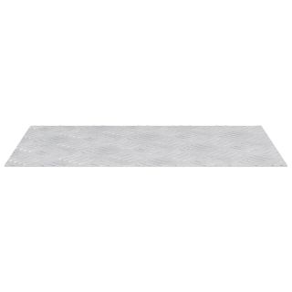Alumiiniumist checker plaadid - 4 tk, libisemiskindel, 50x30 cm