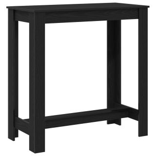 baarilaud mustast tammest 102x50x103,5 cm