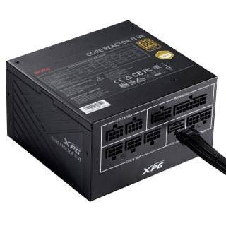 Power Supply|ADATA|CORE REACTOR II VE|750 Watts|Efficiency 80 PLUS GOLD|PFC Active|MTBF 100000 hours|COREREACTORIIVE750G-BKCEU