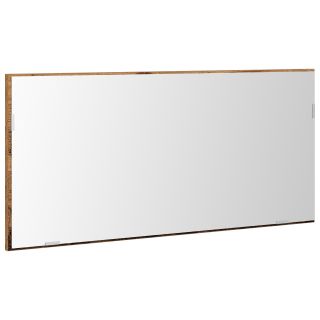 Vannitoa Peeglikapp LED Valgusega Vanapuit 80x37 cm