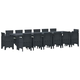 15-osaline aiatoitmise komplekt padjadega antratsiit polürotang,aiapink Antratsiit 200x100x73 cm polürotang,aiapink Antratsiit 150x100x73 cm polürotang,aiapingid padjadega 2 tk Antratsiit polürotang,aiapingid padjadega 4 tk Antratsiit polürotang