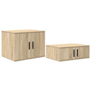 Hoiukapp Sonoma Tamme 127x41x40 cm Tehispuit