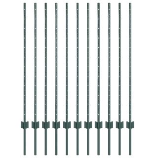 Aiapostid 11 tk U-kanal Roheline 120 cm Teras