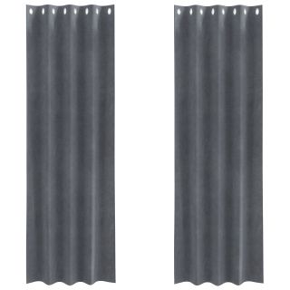 Kardinad silmadega 2 tk Super Helehall Samet