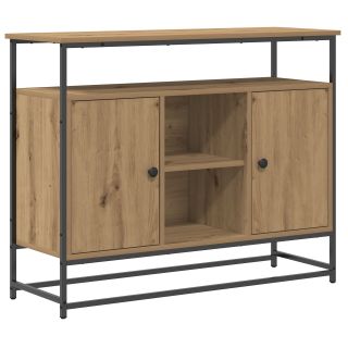 Kapp Artisan Tamme 100x35x80 cm Tööstuslik Puust ja Terasest