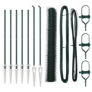 Kuusnurkne Aed Roheline 1.4x10 m Teras