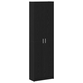 kapp must tamm 55x25x189 cm tehispuit