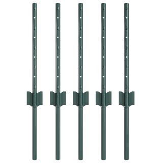 Aiapostid 5 tk U-kanal Roheline 40 cm Teras