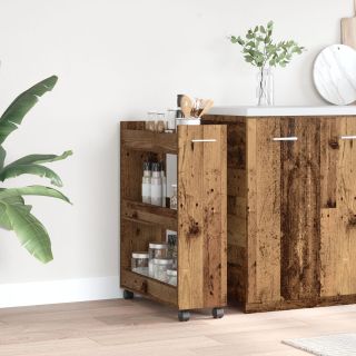 Rullkapp Vana Puit 60x22x79 cm Töödeldud Puit