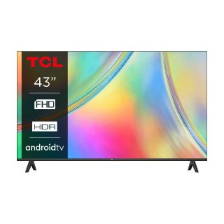 TV Set|TCL|43|1920x1080|Wireless LAN|Bluetooth|Android TV|Black|43S5400A