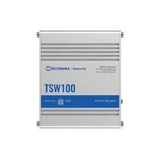 Switch|TELTONIKA|TSW100|5xRJ45|PoE+ ports 4|120 Watts|TSW100